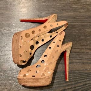 Louboutin Slingback Heels